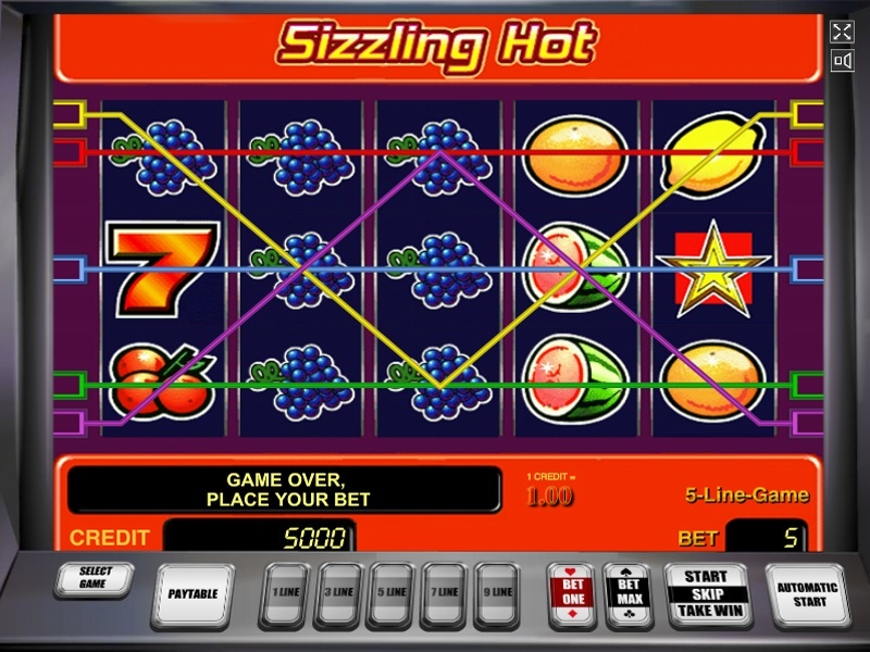 Sizzling Hot 77777 Free Games