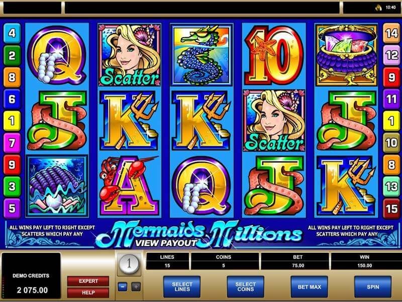 Mermaids Millions Slot Review